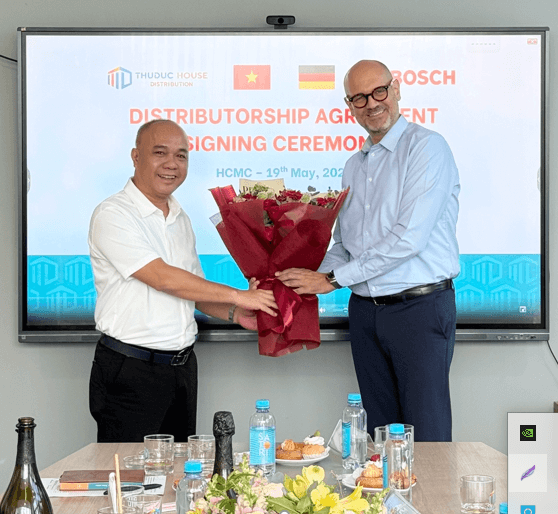 ThuDuc House ký kết hợp tác chiến lược với Bosch: Mở rộng hệ sinh thái bất động sản qua công ty phân phối thiết bị gia dụng