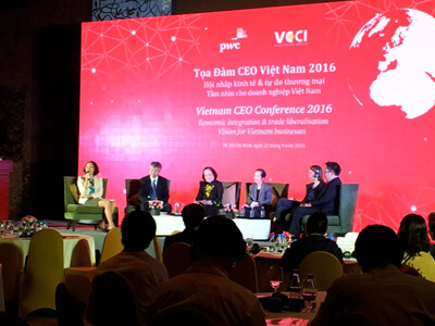 TDH tham dự toạ đàm CEO Việt Nam 2016