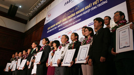 Thuduc House: Top 500 Doanh nghiệp tăng trưởng nhanh nhất Việt Nam 2010