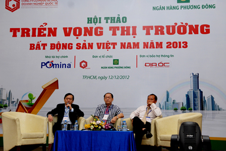 Hội thảo: Triển vọng thị trường bất động sản (BĐS) Việt Nam năm 2013