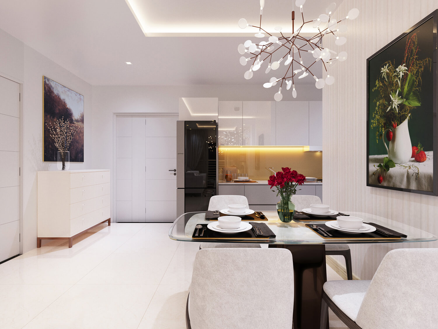 Phòng khách & bếp