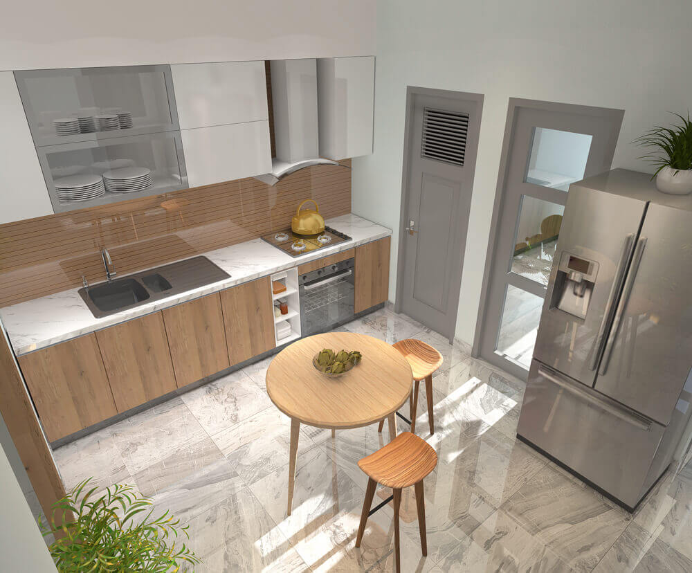 Phối cảnh Bếp