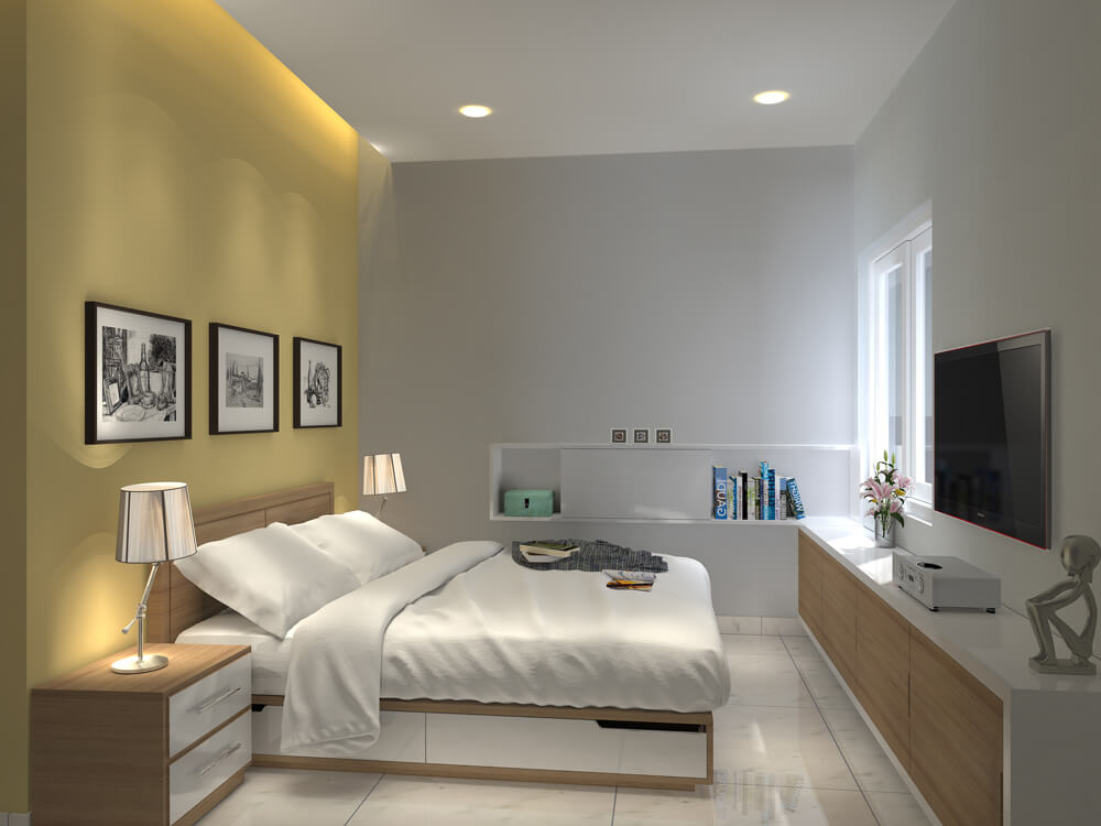 Phối cảnh Phòng ngủ 1